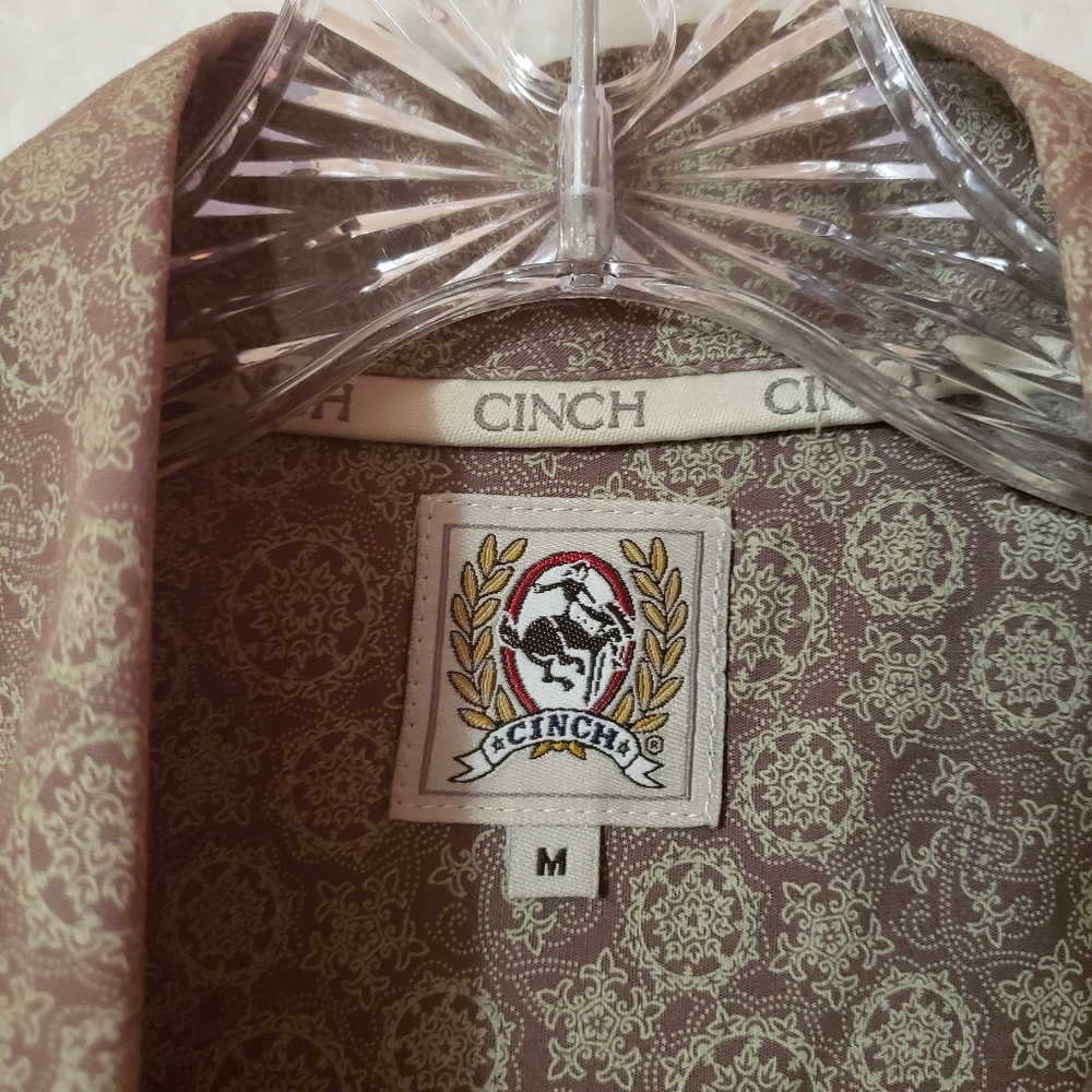 Cinch Abstract Geometric Pattern Western Style Bu… - image 6